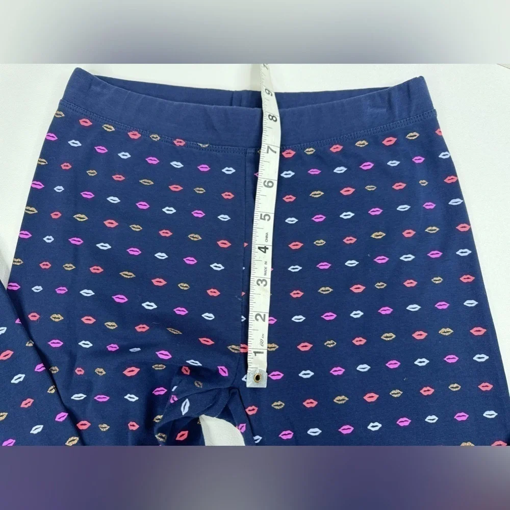 J. Crew Crewcuts Lips Print Leggings Girls Size 14
